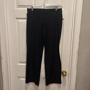 Nike Dri Fit Legend Pants Womens Black Athletic Workout Leggings Sz L Athleisure